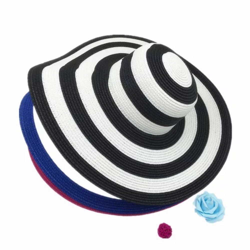 Women Straw Hat  Available in 2 colors - Picture 3 of 4